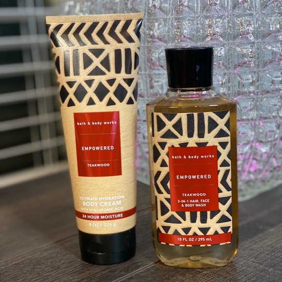 Bath & Body Works Empowered Teakwood Mens Lot of 2 New - Picture 8 of 9